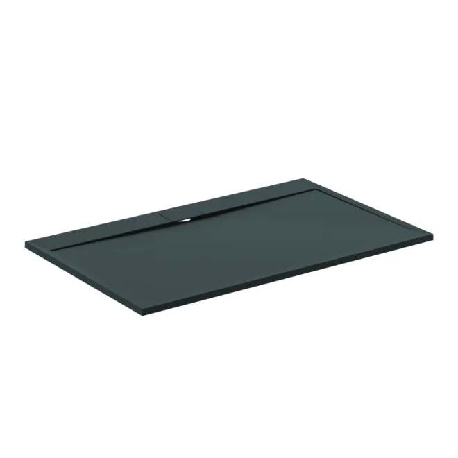 Ideal Standard Ultra Flat S i.life 1600 x 1000mm Jet Black Rectangle Shower Tray