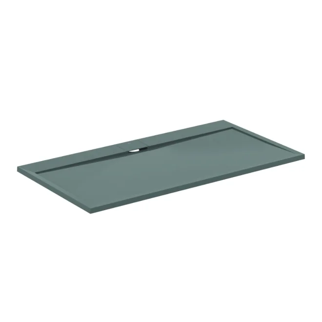 Ideal Standard Ultra Flat S i.life 1700 x 800mm Concrete Grey Rectangle Shower Tray