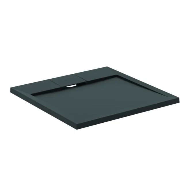 Ideal Standard Ultra Flat S i.life 700 x 700mm Jet Black Square Shower Tray