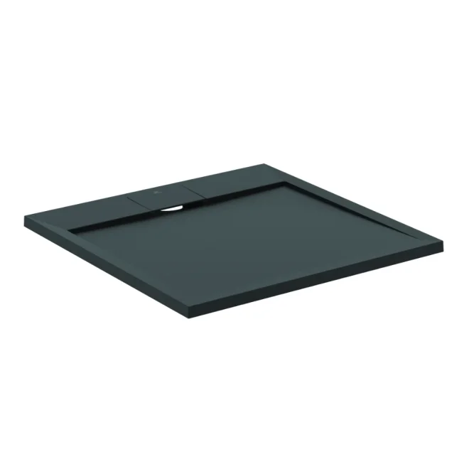 Ideal Standard Ultra Flat S i.life 800 x 800mm Jet Black Square Shower Tray