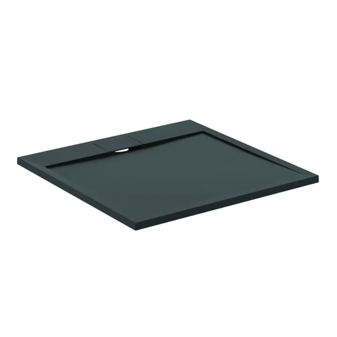 Ideal Standard Ultra Flat S i.life 900 x 900mm Jet Black Square Shower Tray