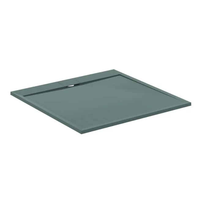 Ideal Standard Ultra Flat S i.life Concrete Grey Square Shower Tray