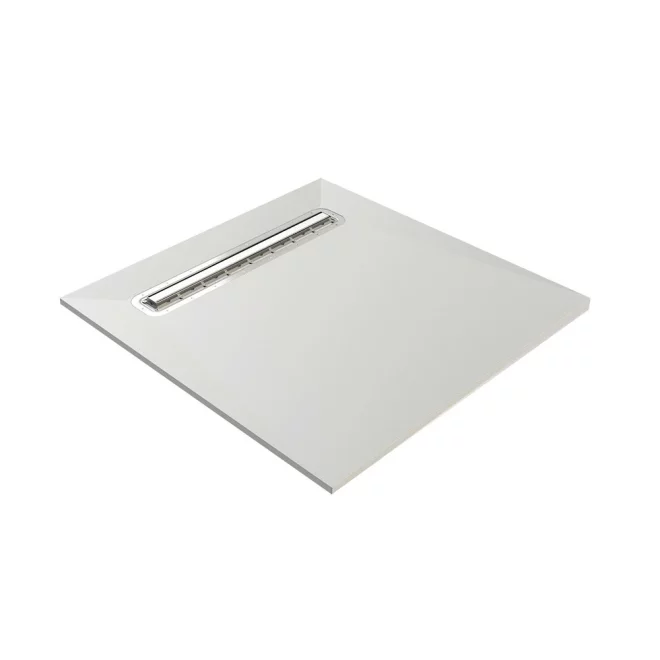 Impey Aqua-Dec Linear 4 900x900mm Wetroom Shower Tray