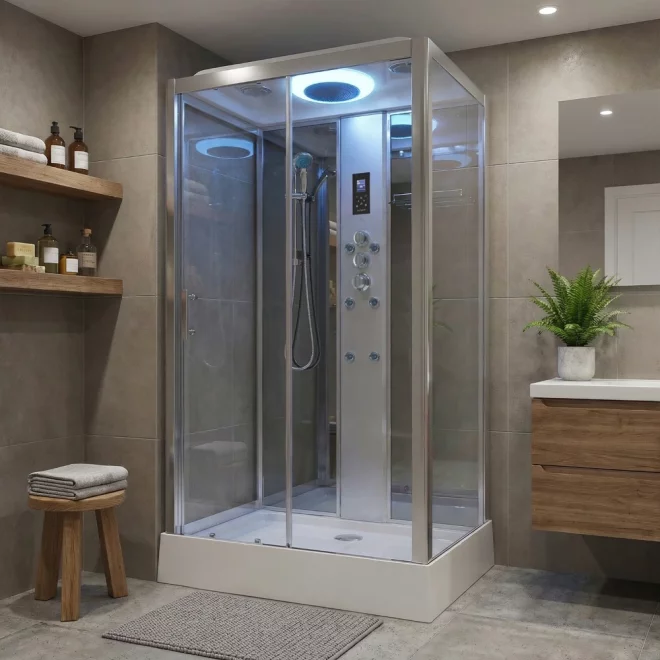 Insignia Showers PR115 Premium Hydro Massage Shower Cabin 1150 x 850mm