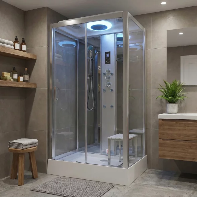Insignia Showers PR115 Premium Steam Shower Cabin 1150 x 850mm