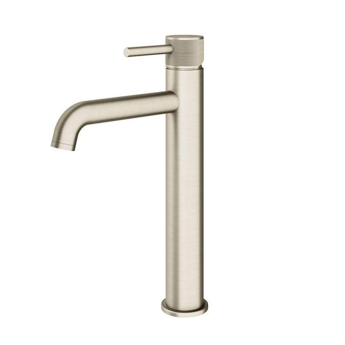 Abacus Iso Pro Tall Mono Basin Mixer - Brushed Nickel