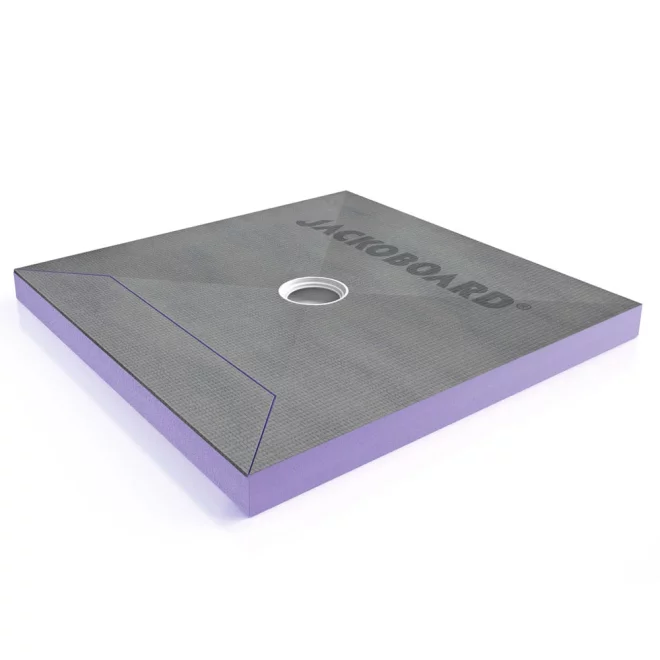 Jackoboard Aqua Reno Tileable Shower Tray & Integrated Drainage 900mm