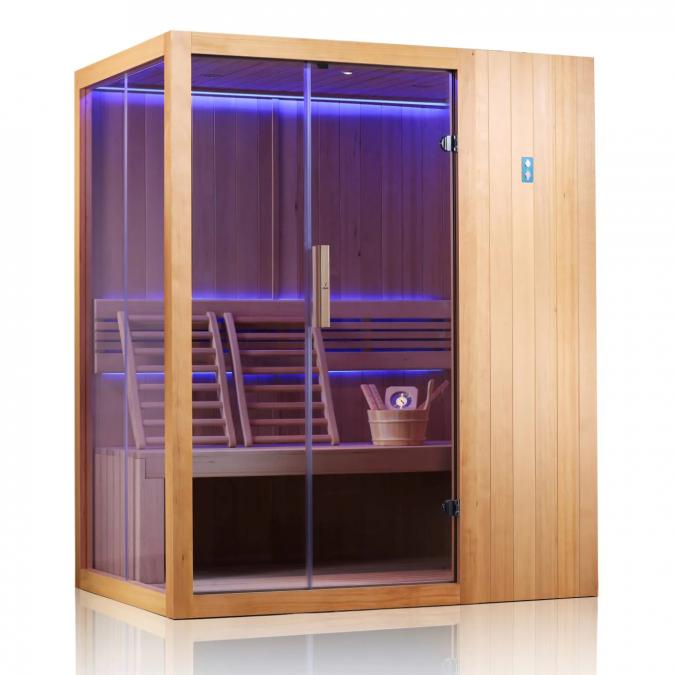Jaquar Kubix Two Person Traditional Home Sauna
