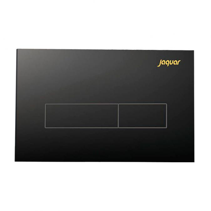 Kubix Matt Black Flush Plate by Jaquar