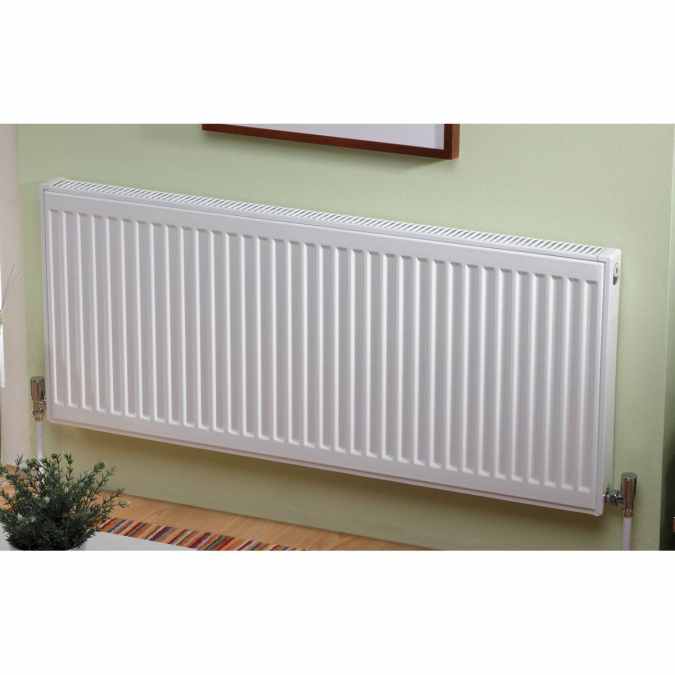 600 x 1600 Type 22 Double Panel Double Convector Radiator, 12831BTU - Kompact