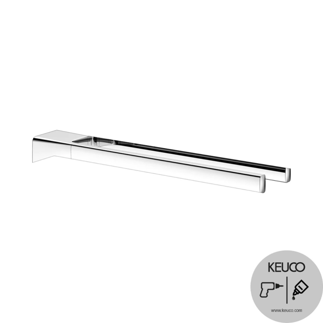 Keuco Aveno 340mm Chrome Plated Double Towel Rail