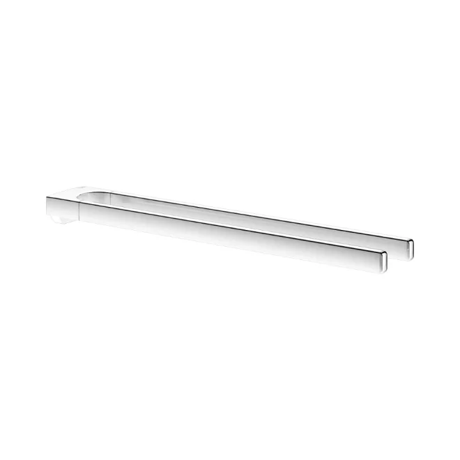Keuco Collection Moll 450mm Chrome Plated Double Arm Towel Rail