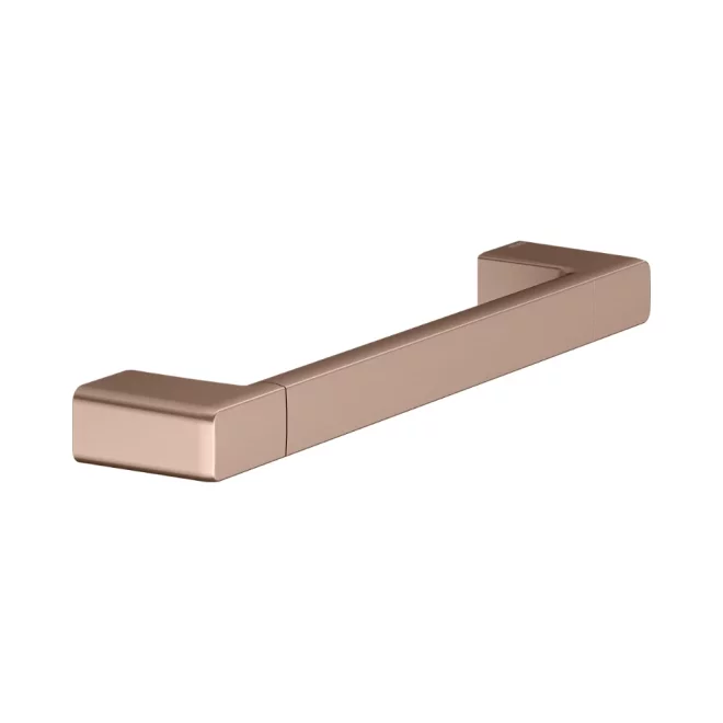 Keuco Collection Moll Brushed Red Gold Towel Rail And Grab Bar