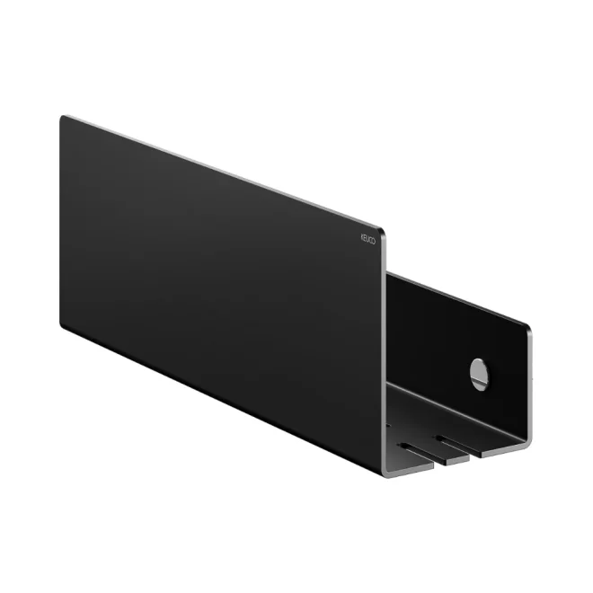 Keuco Matt Black Shower Shelf