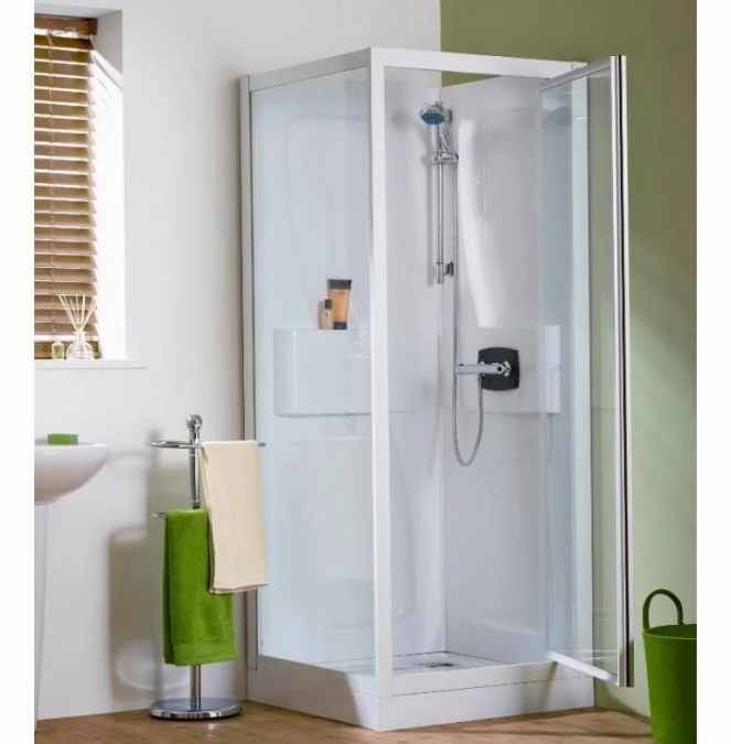 Kinedo Kineprime Glass Pivot Shower Enclosure 800 x 800mm