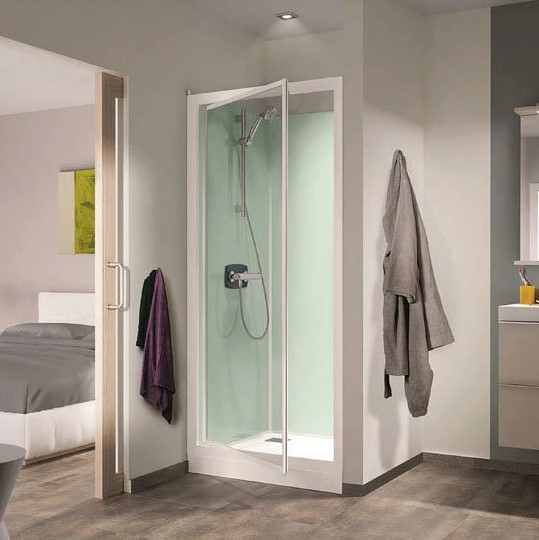 Kinedo Kineprime Glass Pivot Shower Enclosure - 700 x 700mm