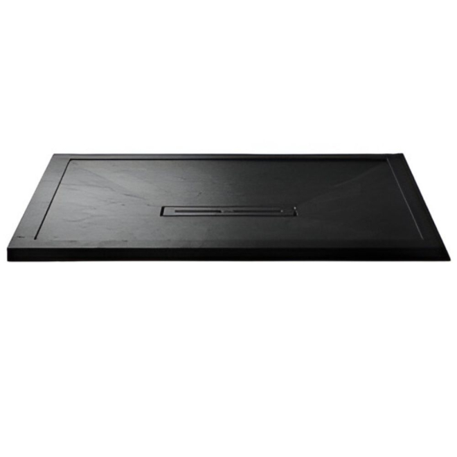 Kudos Connect2 1000 x 800mm Slate Rectangle Anti-Slip Shower Tray