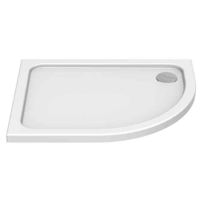 Kudos Kstone Offset Quadrant AntiSlip Shower Tray 900 x 760mm