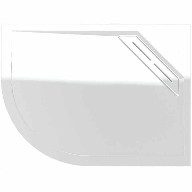 Kudos Connect2 1200 x 800mm RH Offset Quadrant Shower Tray 