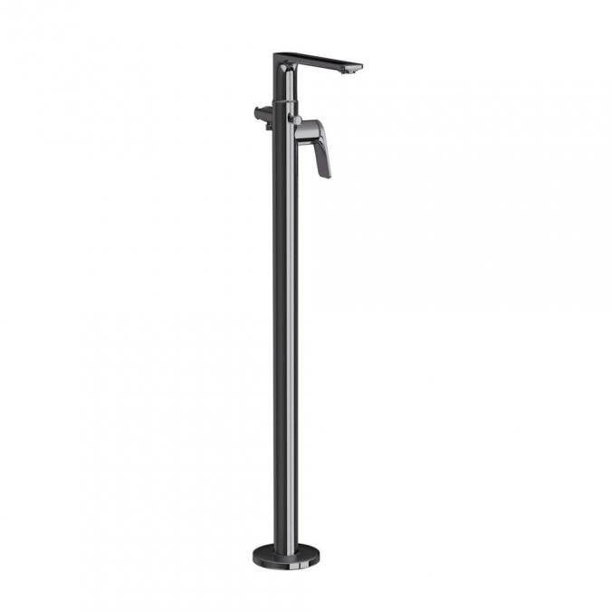 Jaquar Laguna Black Chrome Floor Standing Bath Shower Mixer 