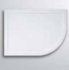 Lakes Low Profile Quadrant Shower Tray - 800 x 800mm 