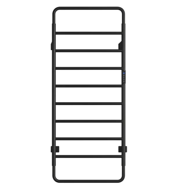 Lancia Aura 1200 x 500mm Black Electric Towel Radiator