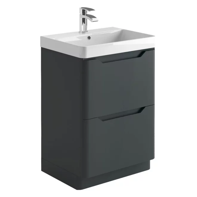Lancia Ella 600 Anthracite Vanity Unit