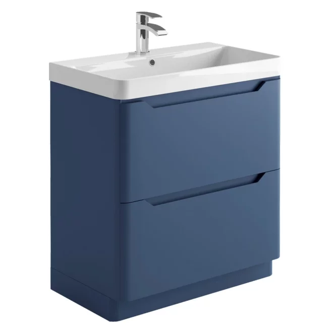 Lancia Ella 800 Twighlight Blue Vanity Unit