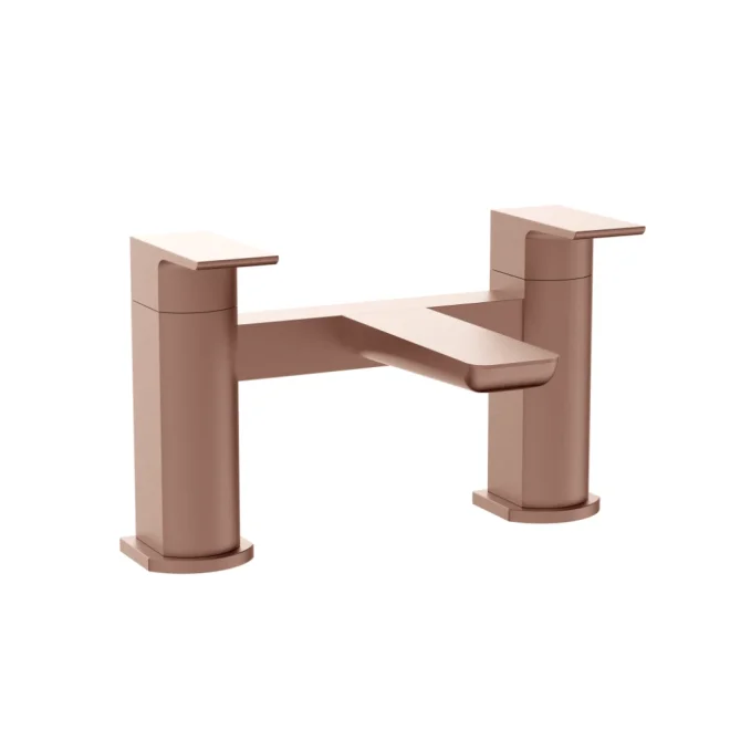 Lancia Muro Brushed Bronze Bath Tap