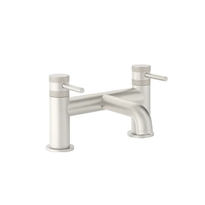 Lancia Score Brushed Nickel Bath Filler Tap