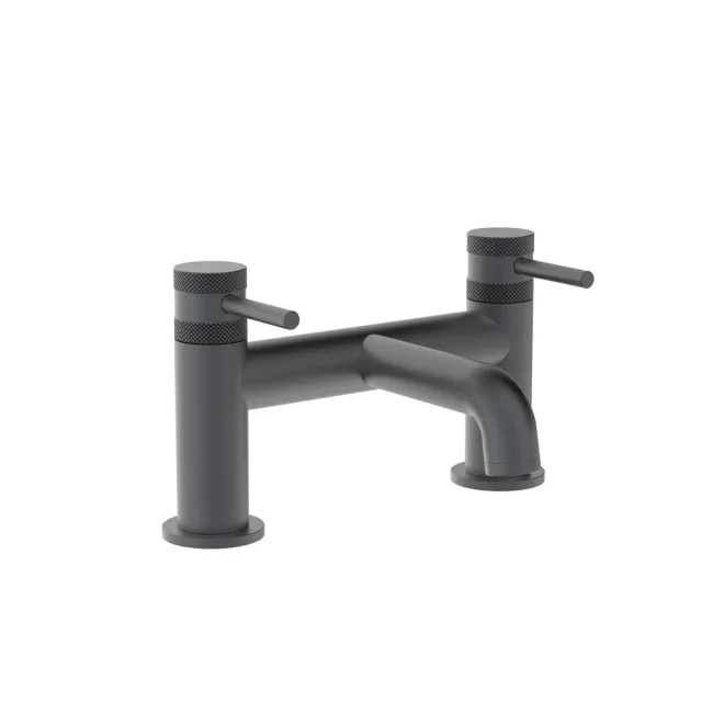 Lancia Score Gunmetal Bath Filler Tap