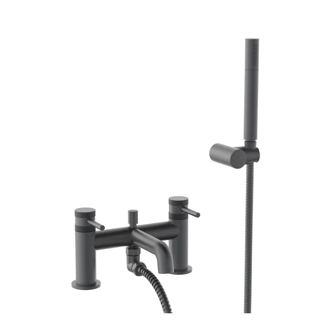 Lancia Score Gunmetal Bath Shower Mixer Tap