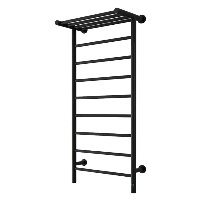 Reina Maira 1190 x 500mm Black Bathroom Electric Towel Radiator