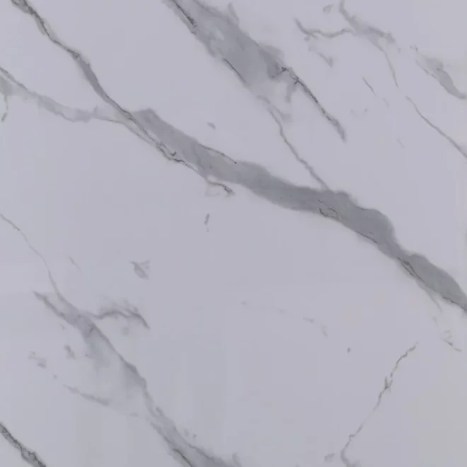 Milan Carrara White Marble Gloss Megaboard 1000mm Wall Panels