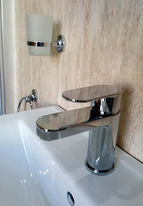 Travertine MATT MEGAboard 1m Wide PVC Wall Panels