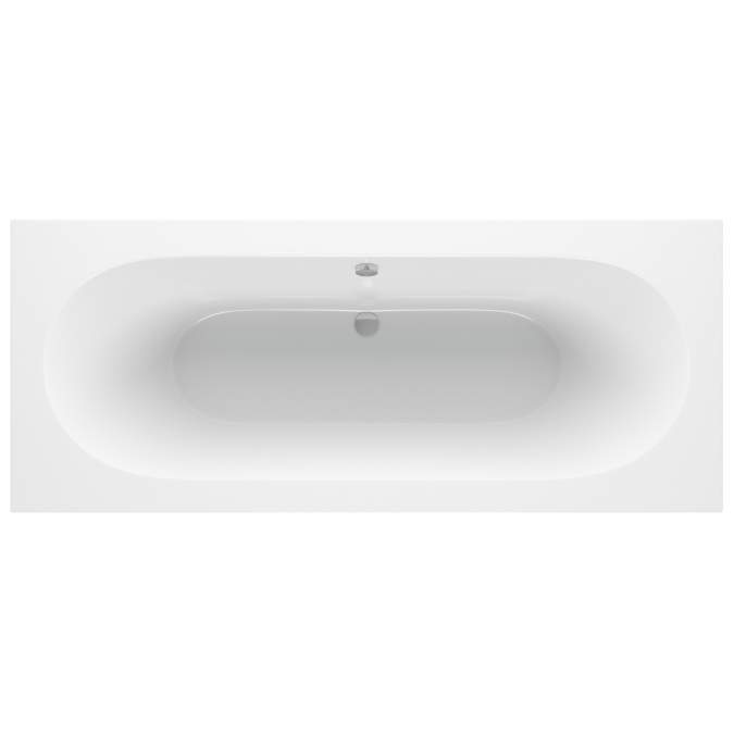 Merchtem Round 1700x750 Double Ended Bath & Legs