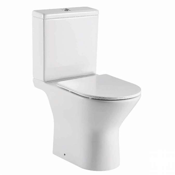 Scudo Middleton Open Back Toilet & Soft-Close Seat 