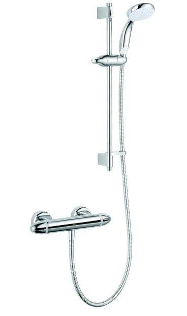 Mira Coda Pro EV Thermostatic Bar Mixer Shower Kit