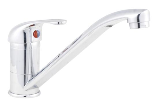 Nuie D-Type Sink Mixer With Swivel Spout - CLEARANCE