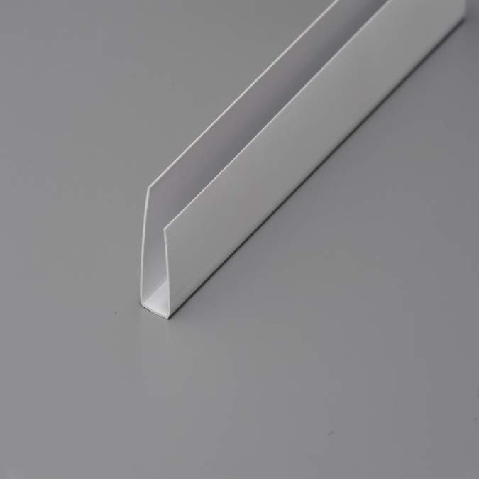 End Cap Edge Trim 8mm Upvc Panel Trim In White Or Silver