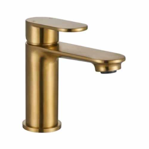 Ripley Brushed Brass Basin Mixer Tap - Signature Bathrooms