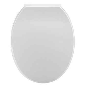 Nuie Round Bottom Fix Soft Close Toilet Seat - NTS010