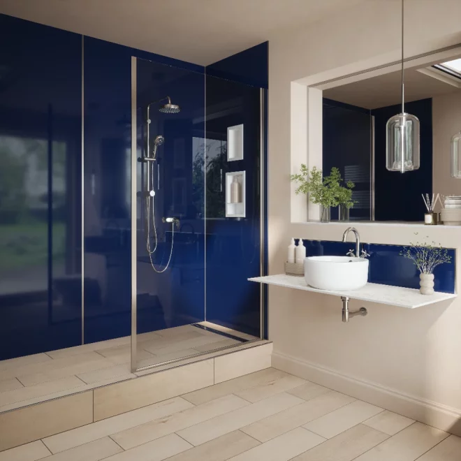 Nuance Fusion Dark Denim Panel from Bushboard