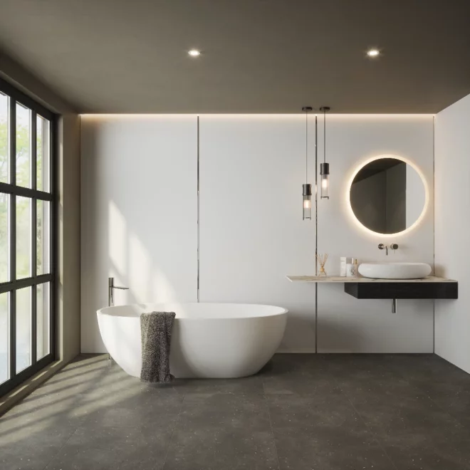 Nuance Fusion Fresh White Panel from Bushboard