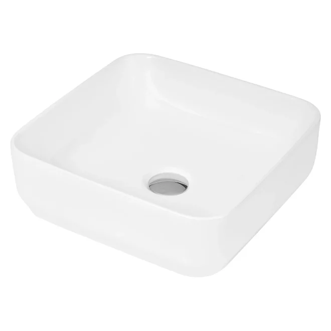 Nuie 365mm Rectangular Countertop Basin