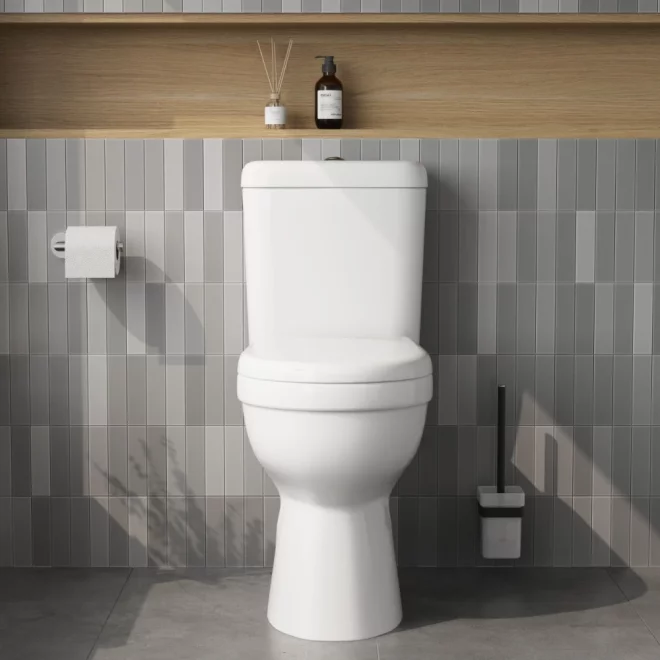 Nuie Accessible Close Coupled Comfort Toilet 