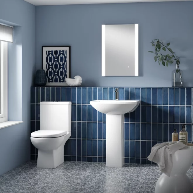 Nuie Assemlby 600mm Basin & Pedestal