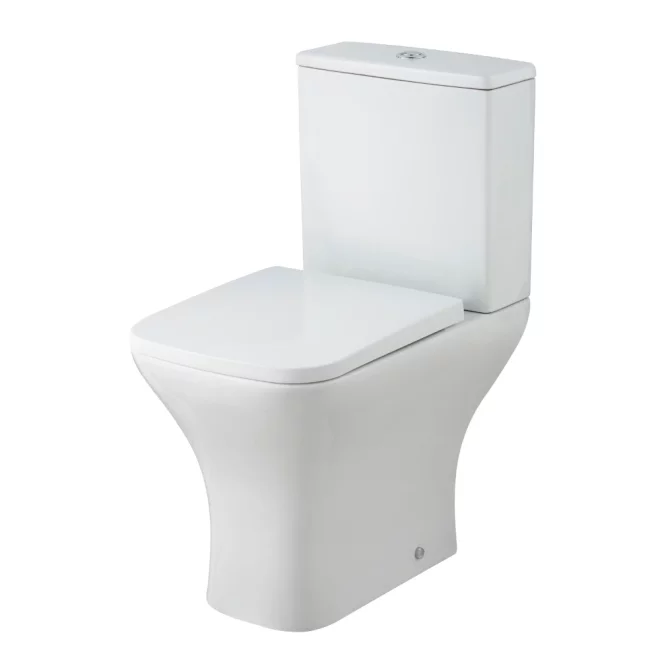 Nuie Ava Soft Rimless Back to Wall Toilet & Soft Close Seat