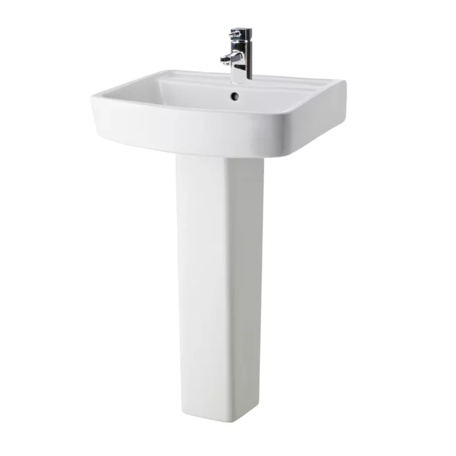 Nuie Bliss 520mm Basin & Pedestal