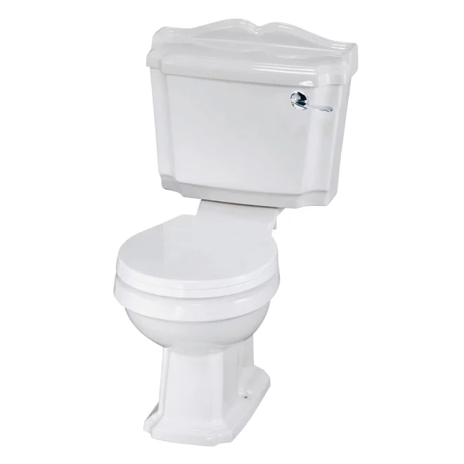 Nuie Legend Close Coupled Traditional Toilet & Seat